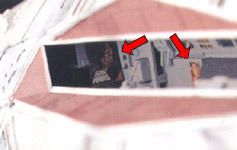 Inside the cockpit there's a starwars movie poster and a Playboy Centerfold of Miss July 1976, Deborah Borkman