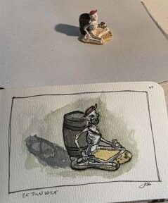 Pirate Skeleton – Dead men can’t swim!