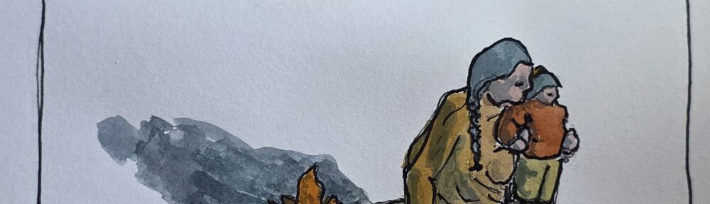 134. Powhatan Mother and Child: Traditions Lost