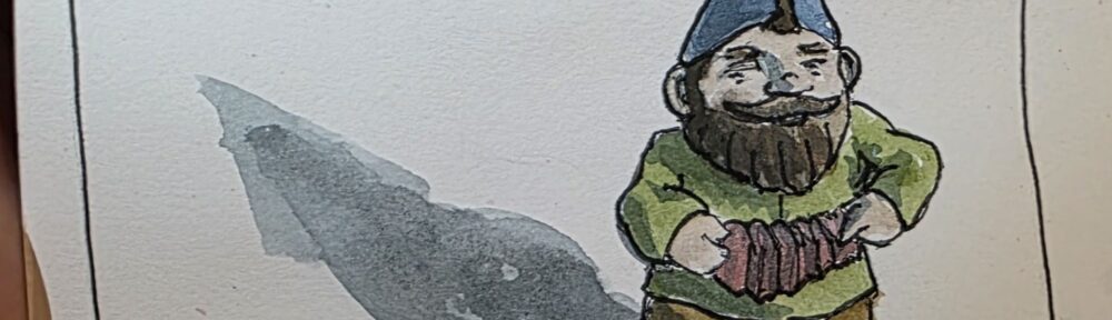 139. Gnome Accordionist: A Time Traveling Gnome